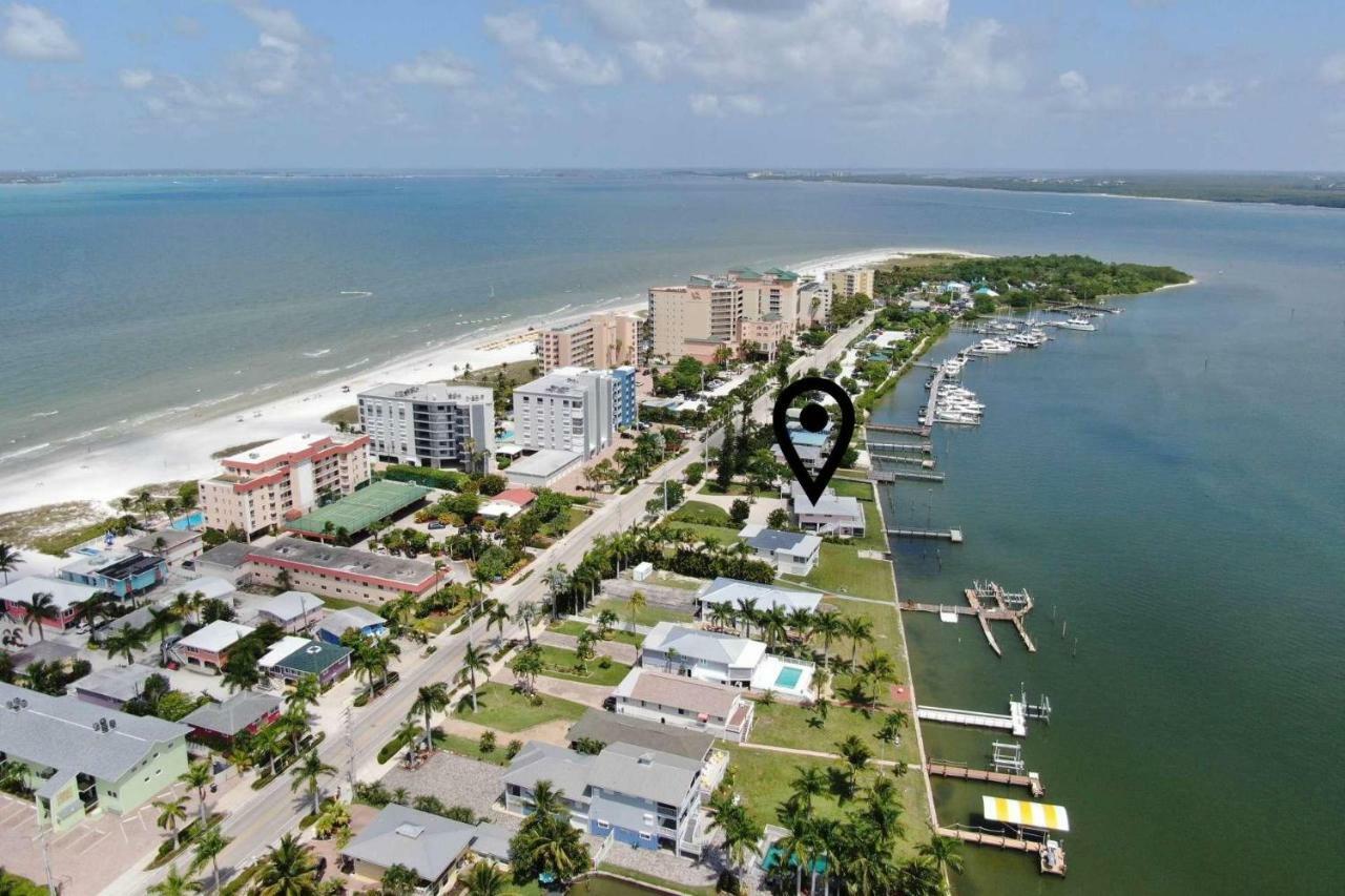 Estero Island Apartment With Boat Dock Fort Myers Beach Exterior photo